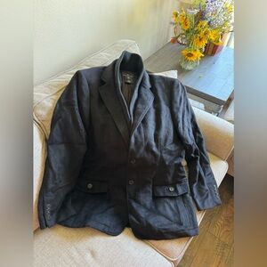 HART SCHAFFNER MARX Blazer Wool Jacket Size Large
